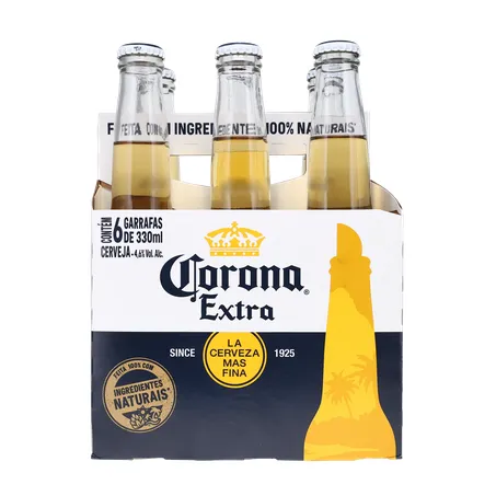 Pack Corona 6 Long Neck 330ml