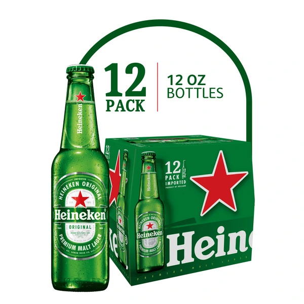 Pack Heineken 12 Long Neck 330ml